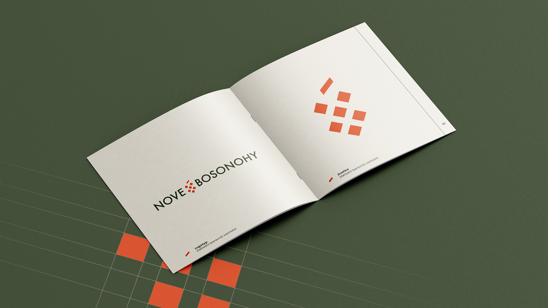 Navrhli jsme logo Nových Bosonoh, které pracuje se symbolem hroznu.